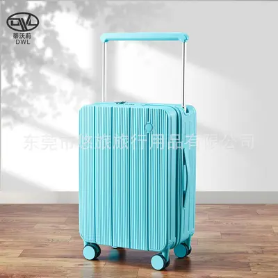 Small Aluminum-Frame Carry-On Suitcase with Scratch-Resistant Finish - 3