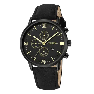 Men's wristwatch with steel band, calendar and chronograph, quartz movement - 12