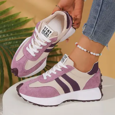 Women's Plus Size Chunky Dad Shoes, Thick Sole, Spring/Summer 2025 - 10