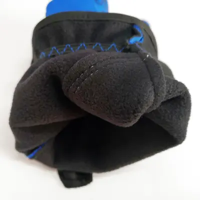 Wasserdichte winddichte Angelhandschuhe, 2 Finger frei, gefüttert, Winter-Modell