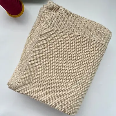 Embroidered Newborn Baby Blanket, Small Children's Quilt - 8