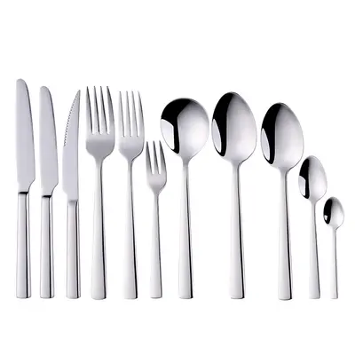 Steak Knife, Fork and Plate Set, Three-Piece, for Home and Children - 5
