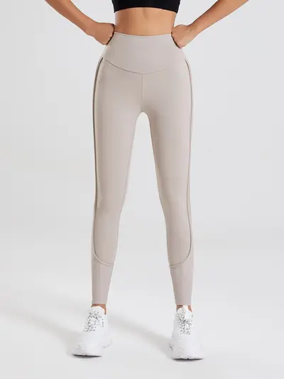 High-Waist Compression Yoga Pants, Tummy Control, Quick-Dry - 5