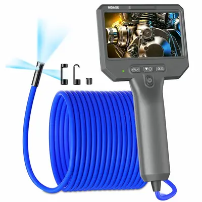 Industrie-Endoskop, 4,3" Display, Dual-Objektiv, HD - 8