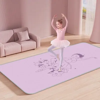 Verdickte rutschfeste Tanz- und Yogamatte für Kinder
