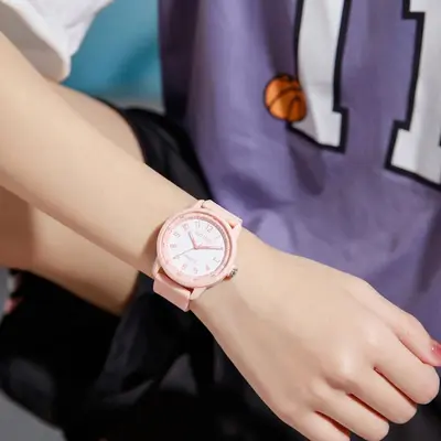 Quartz watch with silent pointer, waterproof, youth model - 4