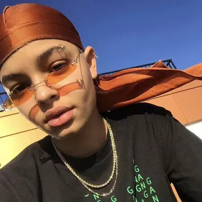Unisex Sonnenbrille mit kleinem eckigem Rahmen - 4