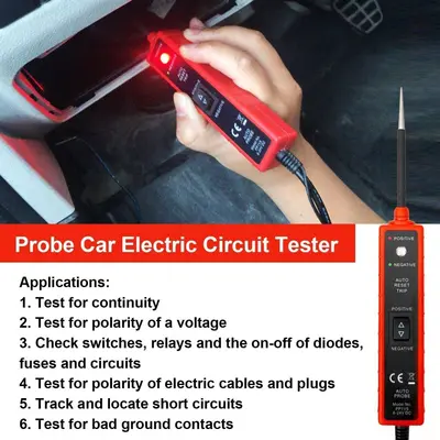 EM285 Auto-Stromkreisprüfer, 6-24V Elektrosystem-Tester