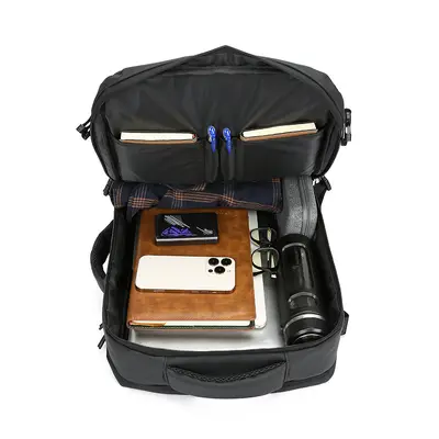 Multifunctional Business Backpack with Laptop Compartment - 5