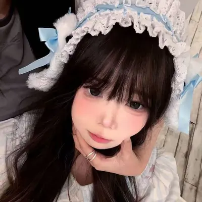 Han-Yang Eclectic Headwear Lo-Niang Bow Lop-Eared Rabbit Lolita Headband Hair Accessory Lolita Cute KC Rabbit Ears