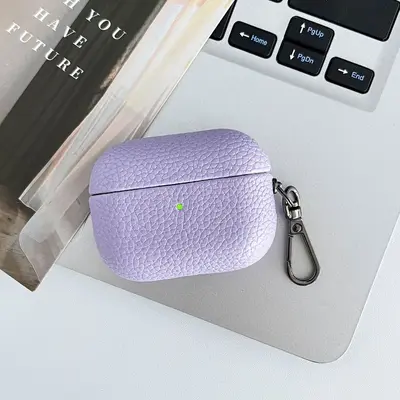 Litchi Pattern Protective Case for AirPods 1/2 and Apple AirPods Pro 3