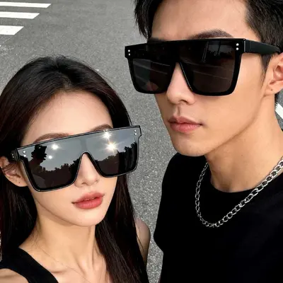 Large-Frame Cycling and Driving Sunglasses with UV Protection - 4