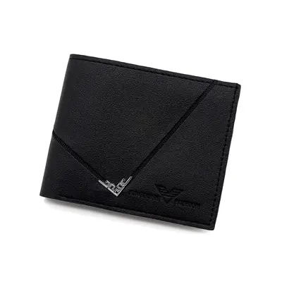 Herrenbrieftasche quer, viele Kartenfächer, Weichleder, große Kapazität - 9