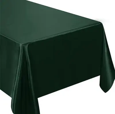 Satin Square Tablecloth 70g High-Density for Weddings and Restaurants - 11