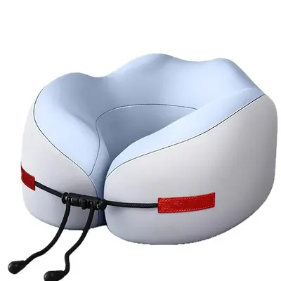 Memory foam U-shaped neck pillow, portable - 5