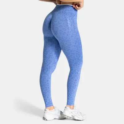 Hip-Lifting Yoga Pants with Tummy Control and Leopard Print Fitness Leggings - 12