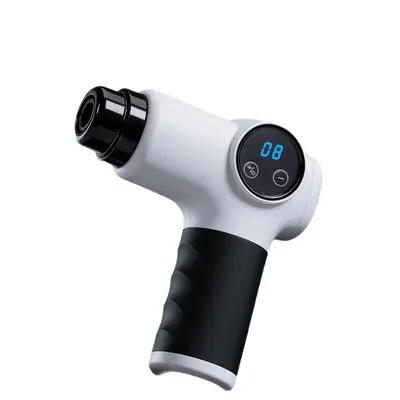 Mini Fascia Massage Gun with Multiple Heads, Electric Muscle Massager - 6