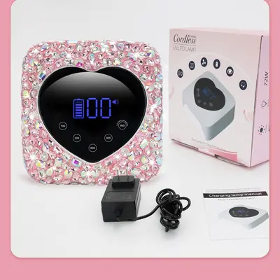 Nail light lamp 5 second quick dry LED 168W high power - 5