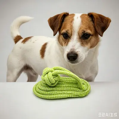 Indestructible Dog Chew Toy, Slipper Shape, Teeth Cleaning Chew Stick - 4