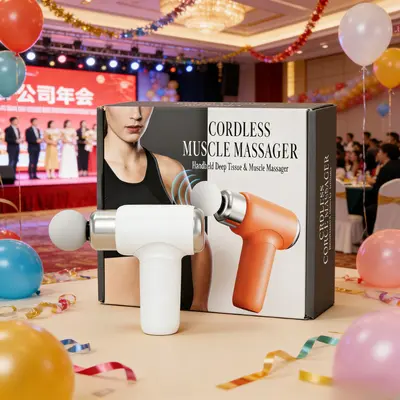 Mini Massage Gun Muscle Massager, Multifunctional Neck Massage Gun - 4