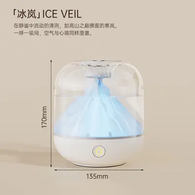 Shanmian USB Rechargeable Humidifier, High Mist Output Mini Wireless - 7