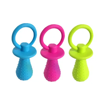 TPR Pet Chew Pacifier Toy with Bell, Cat Toy - 5