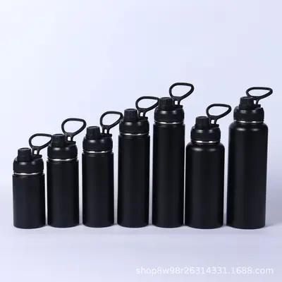 304 paslanmaz çelik uzay şişesi, 12oz 24oz 40oz 64oz, termos, hediye kutulu - 8
