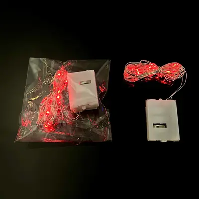 led铜线灯串彩灯三档LED小白盒串灯 表白礼盒波波球装饰氛围布置 - 13