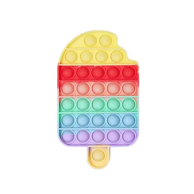 Silicone Whack-a-Mole Bubble Pop Fidget Toy for Children - 8