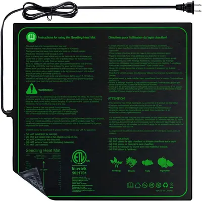 Su geçirmez PVC fide ısıtma matı, bitki ve sürüngen terraryumu için - 9