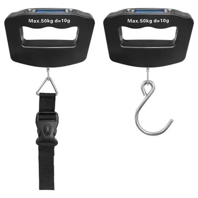 Mini tragbare Handgepäck-Digitalwaage, hochpräzise Reise-Hängwaage, tragbare Waage mit Haken für den Hausgebrauch