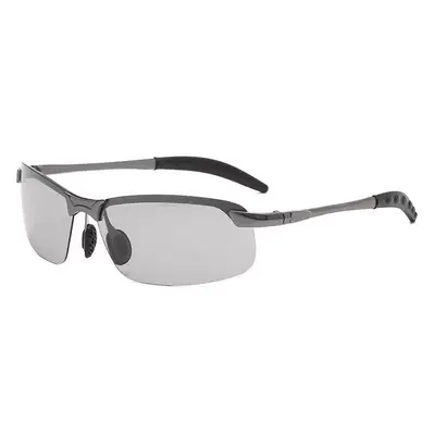 Neue Herren-Polarisierte Sonnenbrille mit Farbwechsel, Angelsonnenbrille, polarisierte Brille für Tag- und Nachtfahrten - 8