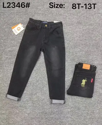 Boys' Jeans, Ages 8-13, Soft Fabric, Spring and Autumn - 10