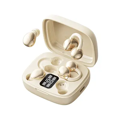 B70 2-in-1 Bluetooth earbuds OWS clip design with smart display - 9