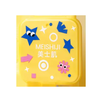 Патчи от прыщей Meishiji Rainbow Star, маскирующие прыщи, для удаления акне, тонкие, дышащие, мягкие и безопасные для кожи, звёздчатые патчи от акне - 6