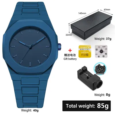 Men's quartz watch with plastic case, 2025 collection - 13