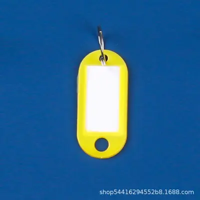 Numbered Writable PP Plastic Key Tag for Hotels - 9
