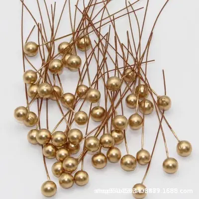 Christmas Artificial Red Berries and Foam Balls for DIY Wreaths - 13