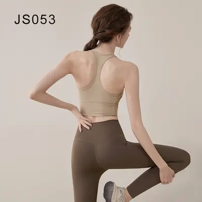 Women's Plus Size Sports Bra and Leggings Two-Piece Set, Pilates and Yoga - 8
