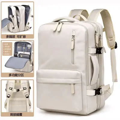 Expandable Large Capacity Lightweight Backpack for Men and Women, University - 8