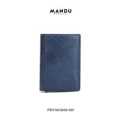 MANDU Men's Wallet with RFID Protection and Pop-up Card Holder - 8