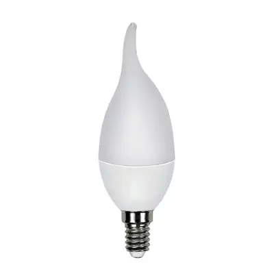 Sınır ötesi özel E14 vidalı LED mum ampul C37 sivri uçlu ampul çekme kuyruk sıcak ışık beyaz ışık kristal lamba avize enerji tasarrufu - 7