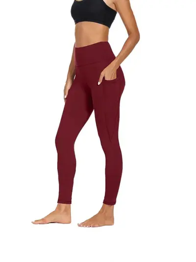 Women's Yoga Pants, Hip-Lifting and Sweat-Wicking - 1