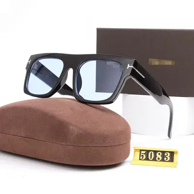 Große Unisex-Sonnenbrille mit UV-Schutz, Modell 5083 - 8