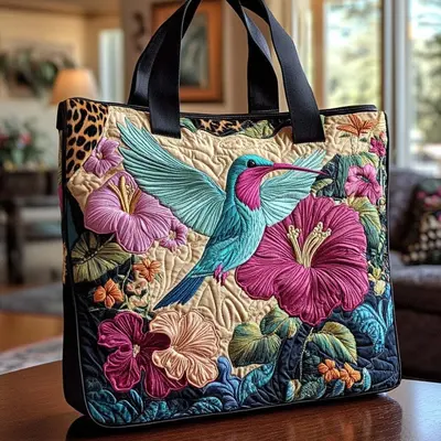 3D Printed Women's Handbag, Large Capacity Tote Bag - 10