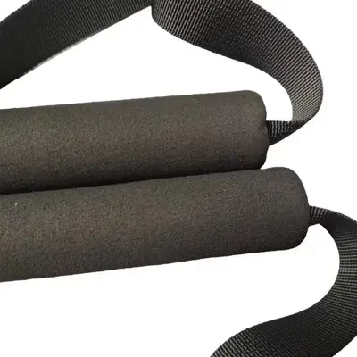 Fitness Kapı Çapası Direnç Halatı Seti, Siyah Yoga Gerginlik Kemeri - 3