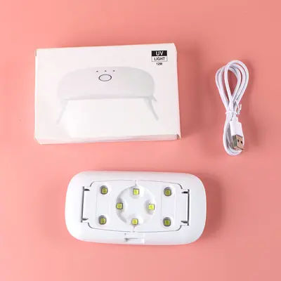 8-light UV nail lamp, quick-dry, LED light therapy - 2