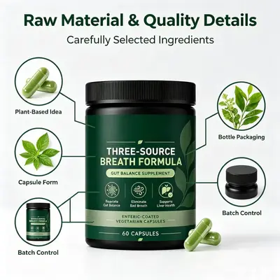 Plant Extract Dietary Capsules for Adults, Vegetarian Capsules
