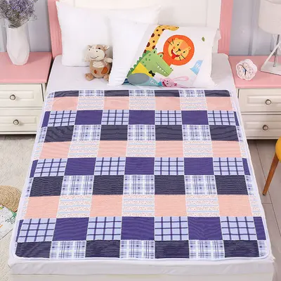 Washable Waterproof Incontinence Bed Pad for Elderly, Large, 100% Cotton - 9