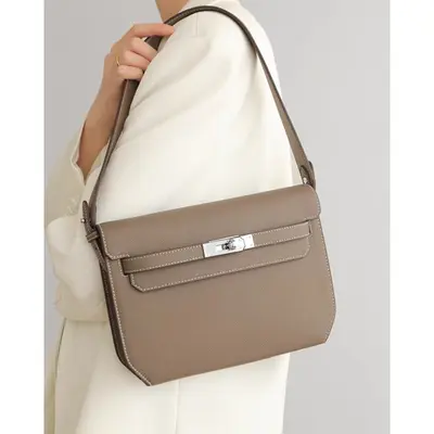 Genuine Leather Retro Briefcase, Large Capacity Messenger Bag for Men and Women